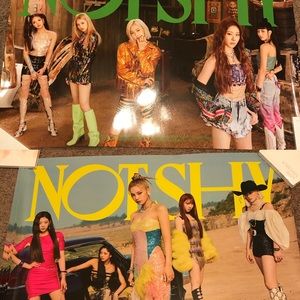 Itzy Not Shy official kpop poster bundle of 2